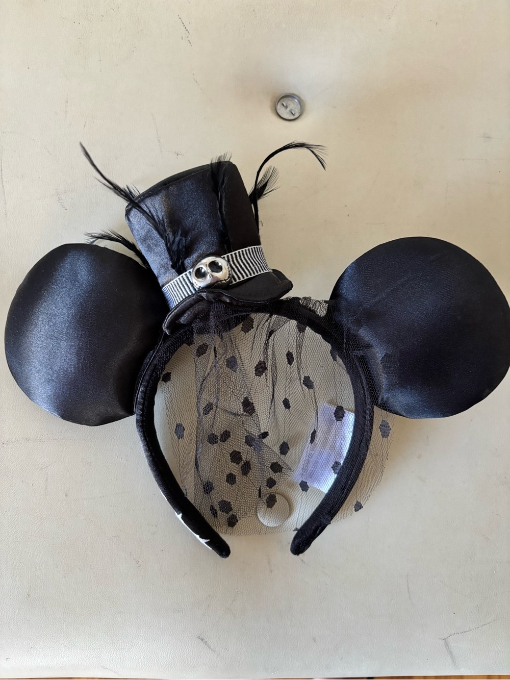 Disney Nightmare Before Christmas Jack Skellington ears headband